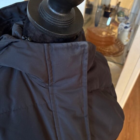 Everlane Black ReNew Long Hooded Puffer Coat EUC XXS - Picture 4 of 8